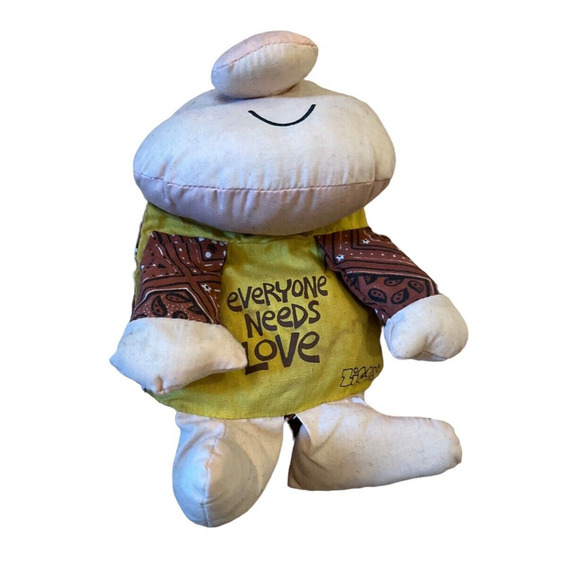Vintage Knickerbocker Ziggy Plush Beanbag Doll Every One Needs Love 1978 READ - Picture 3 of 6
